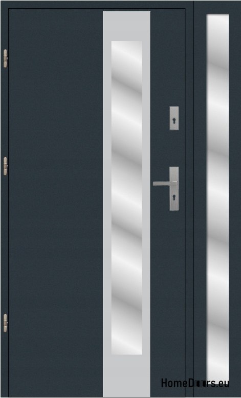 Außentür mit Zustellbett dicker Schaumstoff 120