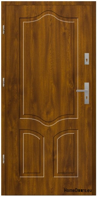 WARME AUSSENTÜR T24 72 mm Polystyrol 90