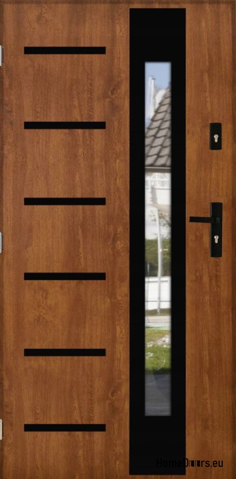 Sonderanfertigung Außentür DICK 72 MM warm mit venezianischem Spiegel 80 90 100