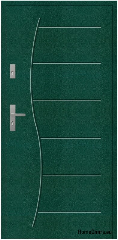SCHAUM-AUF-SCHAUM WARME AUSSENTÜR T43 55 mm 100