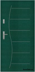WARME AUSSENTÜR T43 72 mm Polystyrol 80