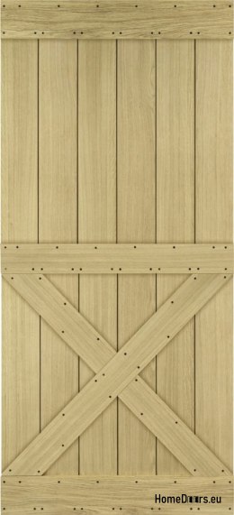DRZWI PRZESUWNE MODERN RUSTIC X DĄB FLADER 80