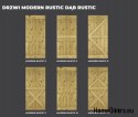 DRZWI PRZESUWNE MODERN RUSTIC X DĄB RUSTIC 90