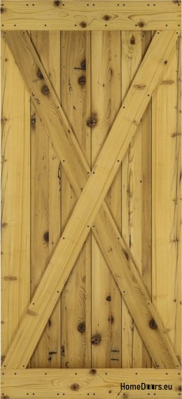 DRZWI PRZESUWNE MODERN RUSTIC XI ŚWIERK STARY 80