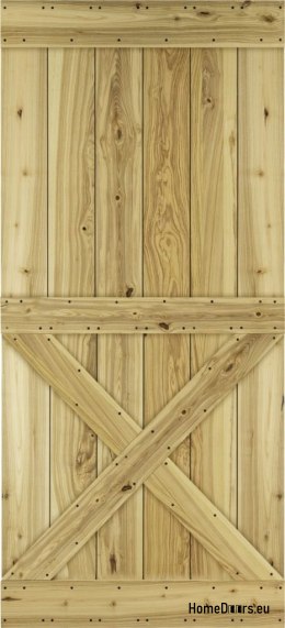 DRZWI PRZESUWNE MODERN RUSTIC X JESION SĘKATY 80