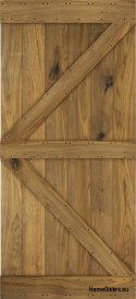 DRZWI PRZESUWNE MODERN RUSTIC K DĄB BRONZE 80