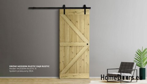 DRZWI PRZESUWNE MODERN RUSTIC K DĄB FLADER 90 DRZWI PRZESUWNE MODERN RUSTIC K DĄB FLADER 90