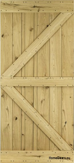 DRZWI PRZESUWNE MODERN RUSTIC K DĄB RUSTIC 80