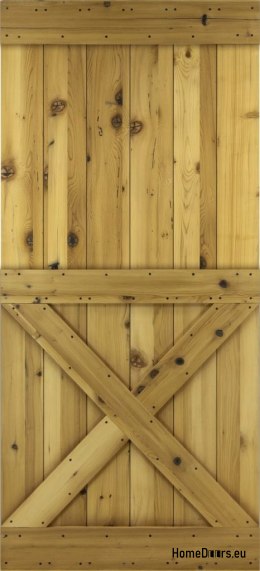 DRZWI PRZESUWNE MODERN RUSTIC X ŚWIERK STARY 90