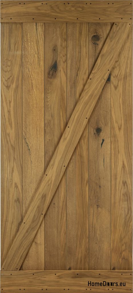 DRZWI PRZESUWNE MODERN RUSTIC Z DĄB BRONZE 80