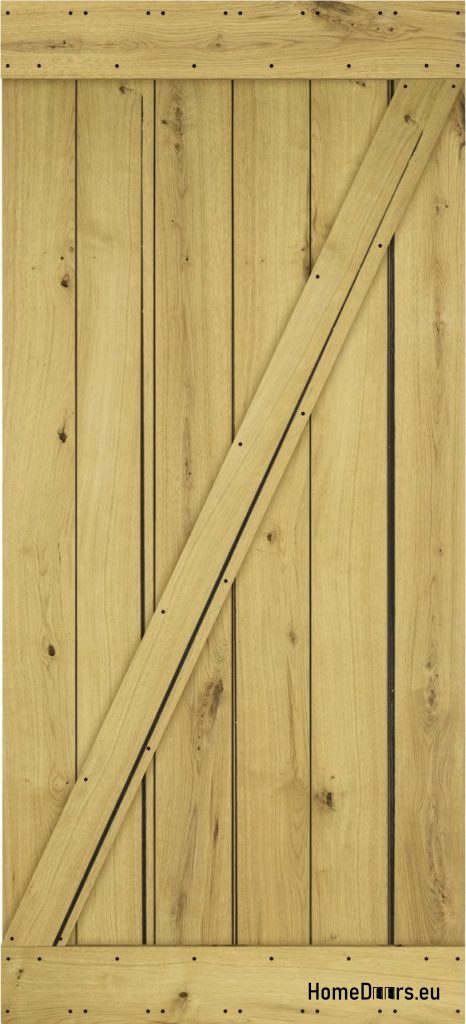 DRZWI PRZESUWNE MODERN RUSTIC Z DĄB CRACK 80