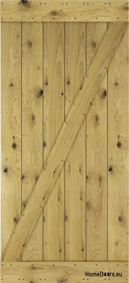 DRZWI PRZESUWNE MODERN RUSTIC Z DĄB RUSTIC 80