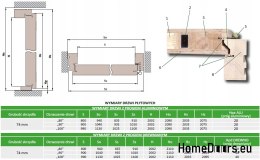 Holz-Außentür Eiche 74 mm SUNA
