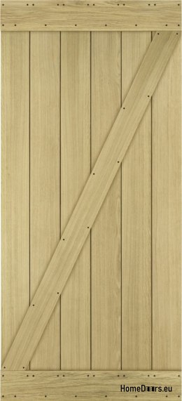 DRZWI PRZESUWNE MODERN RUSTIC Z DĄB FLADER 80