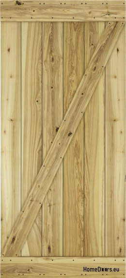 DRZWI PRZESUWNE MODERN RUSTIC Z JESION SĘKATY 80