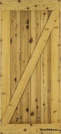 DRZWI PRZESUWNE MODERN RUSTIC Z ŚWIERK STARY 90