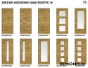 DRZWI WEWNĘTRZNE MODERN 08H DĄB RUSTIC 90