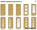 DRZWI WEWNĘTRZNE MODERN 09H DĄB CRACK 90
