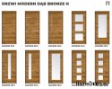DRZWI WEWNĘTRZNE MODERN 10H DĄB BRONZE 90