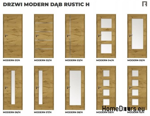 DRZWI WEWNĘTRZNE MODERN 05H DĄB RUSTIC 60