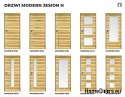 DRZWI WEWNĘTRZNE MODERN 01H JESION SĘKATY 60