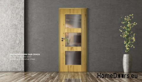 DRZWI WEWNĘTRZNE MODERN 04V DĄB CRACK 80 DRZWI WEWNĘTRZNE MODERN 04V DĄB CRACK 80