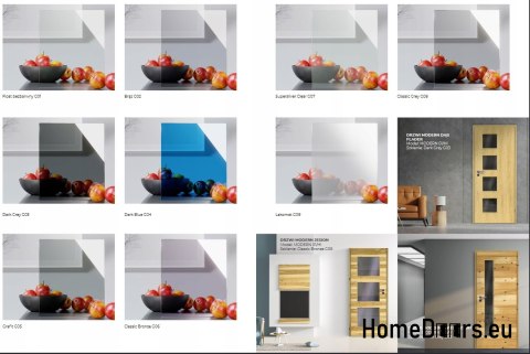 DRZWI WEWNĘTRZNE MODERN 04V DĄB RUSTIC 90