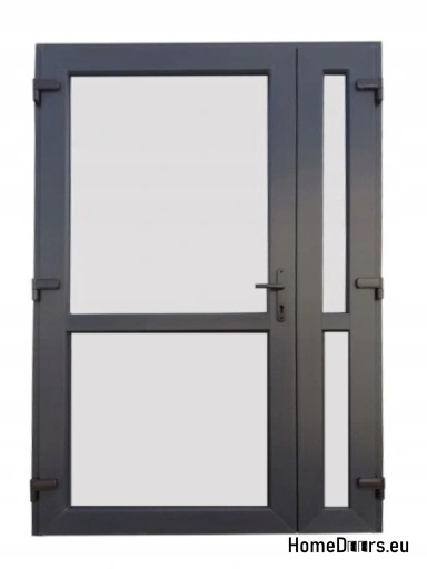 AUSSENTÜREN PVC ANTHRAZIT 160x210 ZWEIFLÜGELIG AUSSENTÜREN PVC ANTHRAZIT 160x210 ZWEIFLÜGELIG