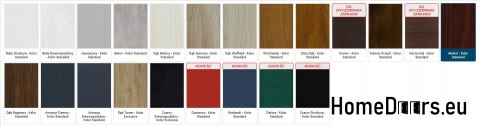 WARME AUSSENTÜR T58 55 mm Polystyrol 90 WARME AUSSENTÜR T58 55 mm Polystyrol 90