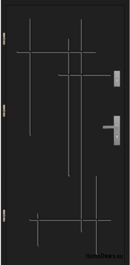 AUSSENTÜR T58 72 mm Polystyrol 100