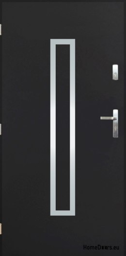 Massive Außentüren A-10 INOX 70/80/90/100
