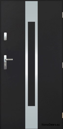 Massive Außentür A-11 INOX 70/80/90/100