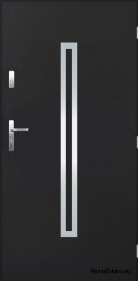 Massive Außentür A-12 INOX 70/80/90/100