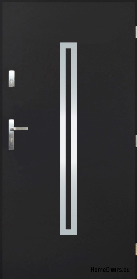 Massive Außentür A-12 INOX 70/80/90/100 Massive Außentür A-12 INOX 70/80/90/100