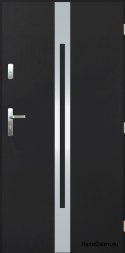 Massive Außentür A-13 INOX 70/80/90/100