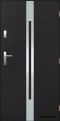 Massive Außentür A-13 INOX 70/80/90/100