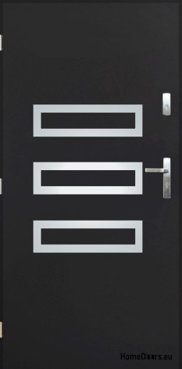 Massive Außentür A-4 INOX 70/80/90/100