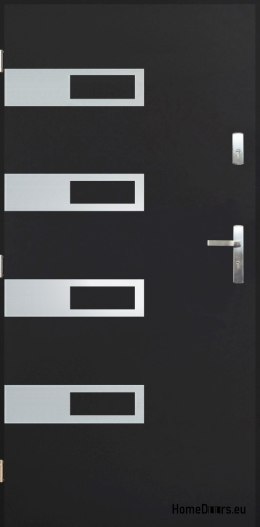 Massive Außentür A-5 INOX 70/80/90/100