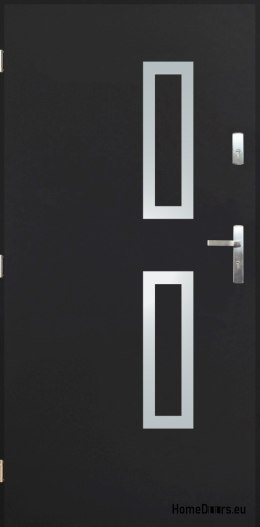 Massive Außentüren A-9 INOX 70/80/90/100