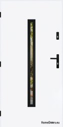 Türspiegel W-12 SCHWARZ 70/80/90/100