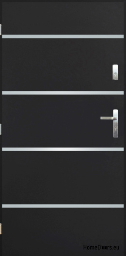 Massive Außentür A-1 INOX 70/80/90/100