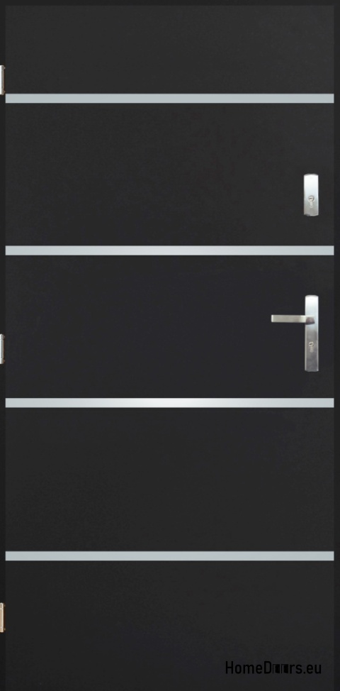 Massive Außentür A-1 INOX 70/80/90/100
