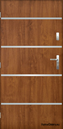 Massive Außentür A-1 INOX 70/80/90/100