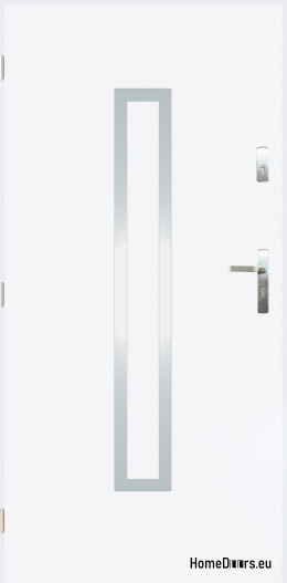 Massive Außentüren A-10 INOX 70/80/90/100
