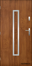 Massive Außentüren A-10 INOX 70/80/90/100