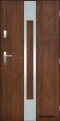 Massive Außentür A-11 INOX 70/80/90/100