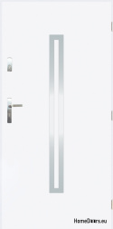 Massive Außentür A-12 INOX 70/80/90/100