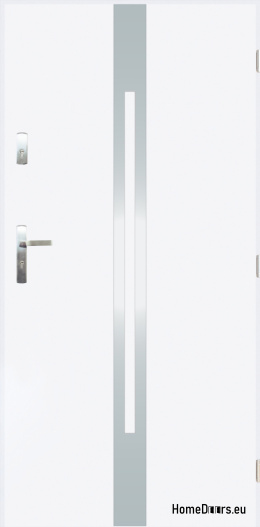 Massive Außentür A-13 INOX 70/80/90/100