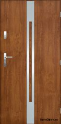 Massive Außentür A-13 INOX 70/80/90/100