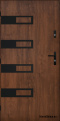 Massive Außentür A-5 SCHWARZ 70/80/90/100